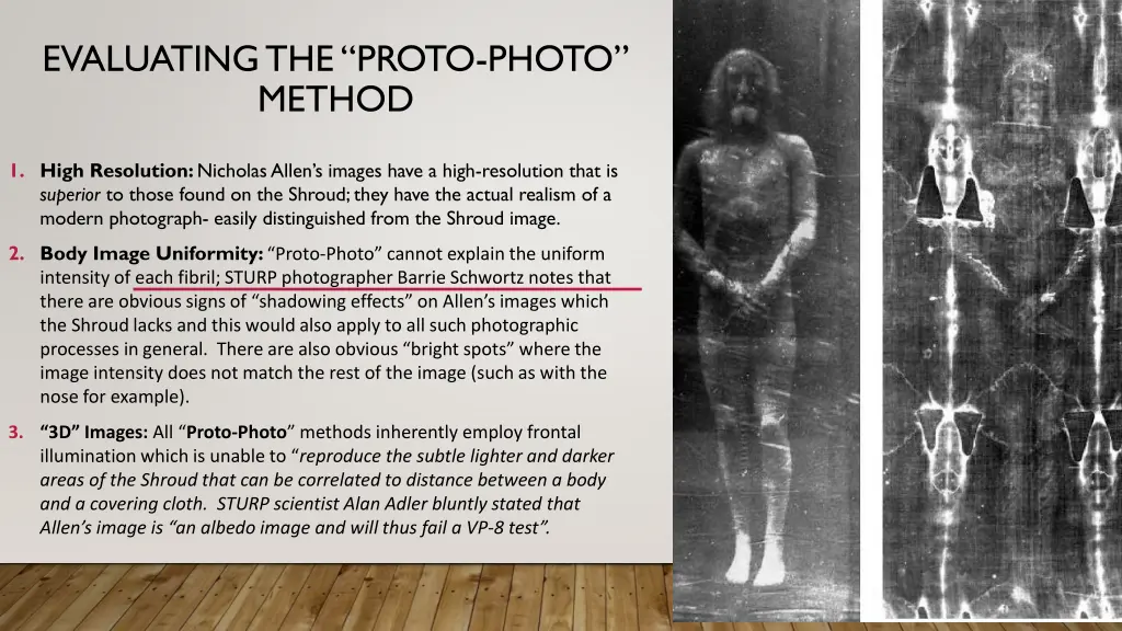 evaluating the proto photo method