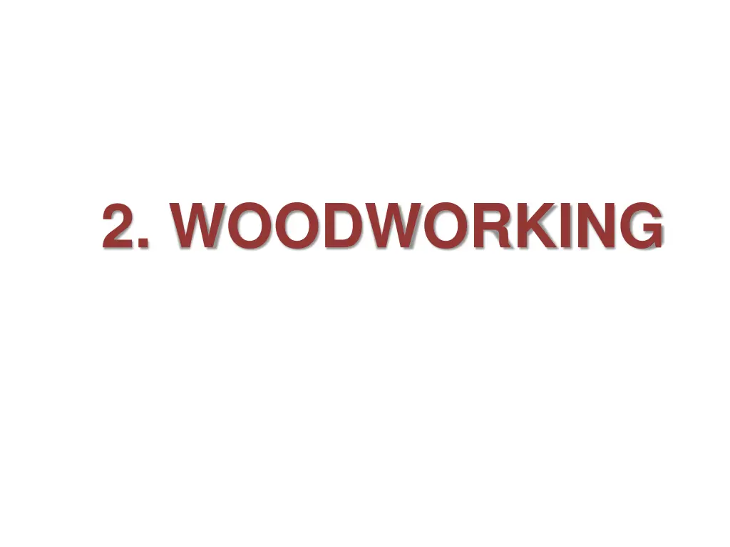 2 woodworking