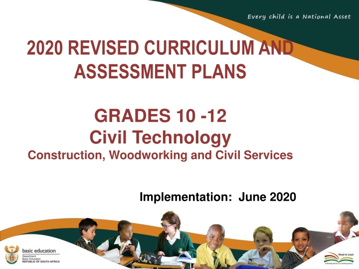 2020 revised curriculum and assessment plans