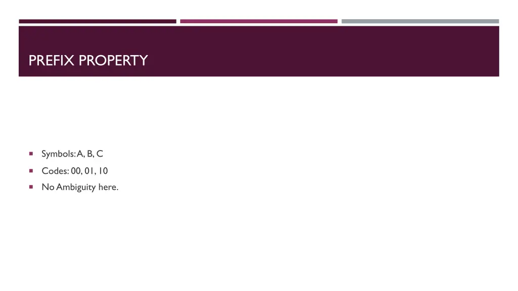 prefix property 2