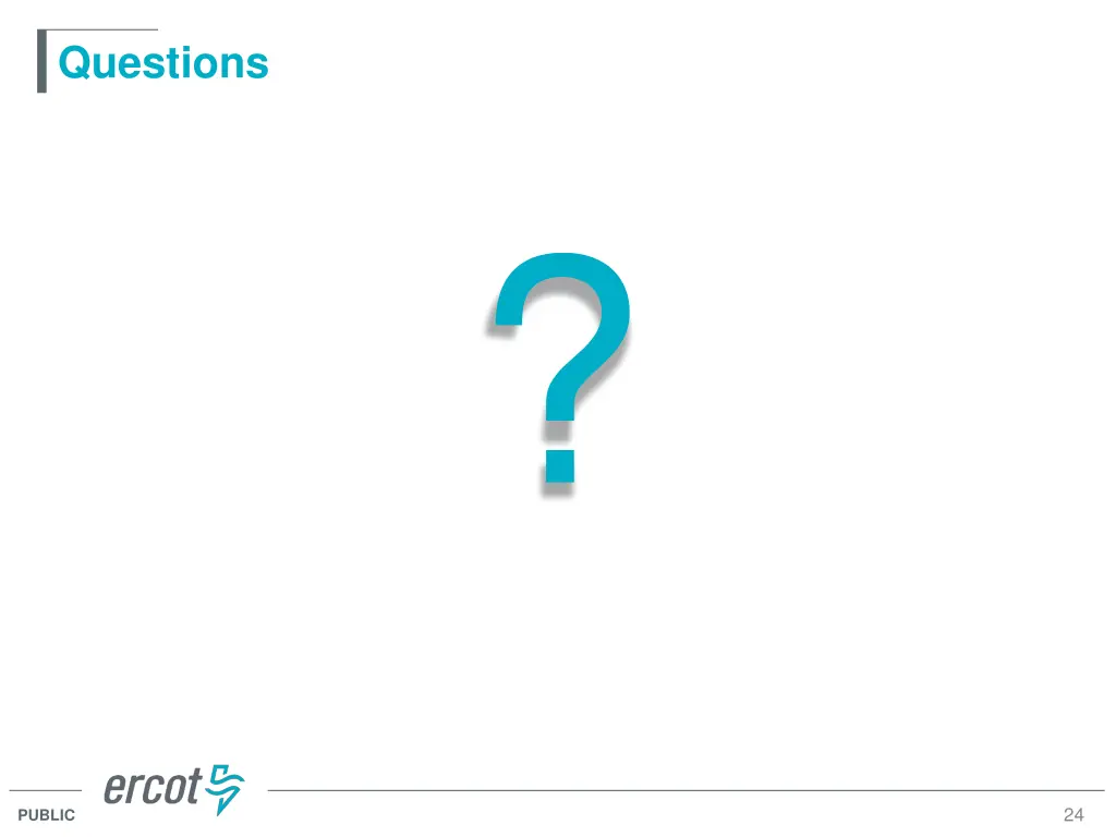 questions