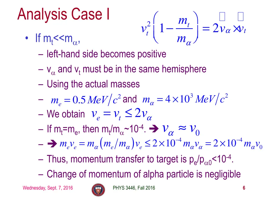 analysis case i