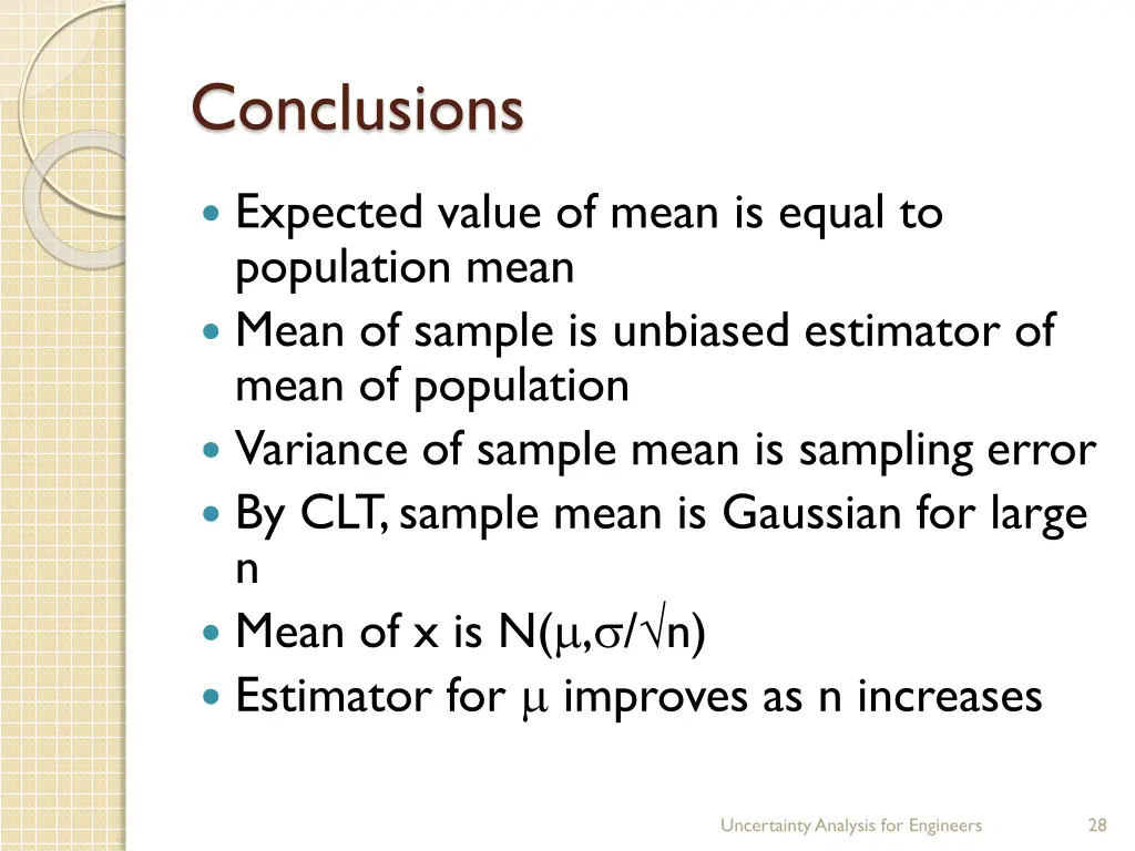 conclusions