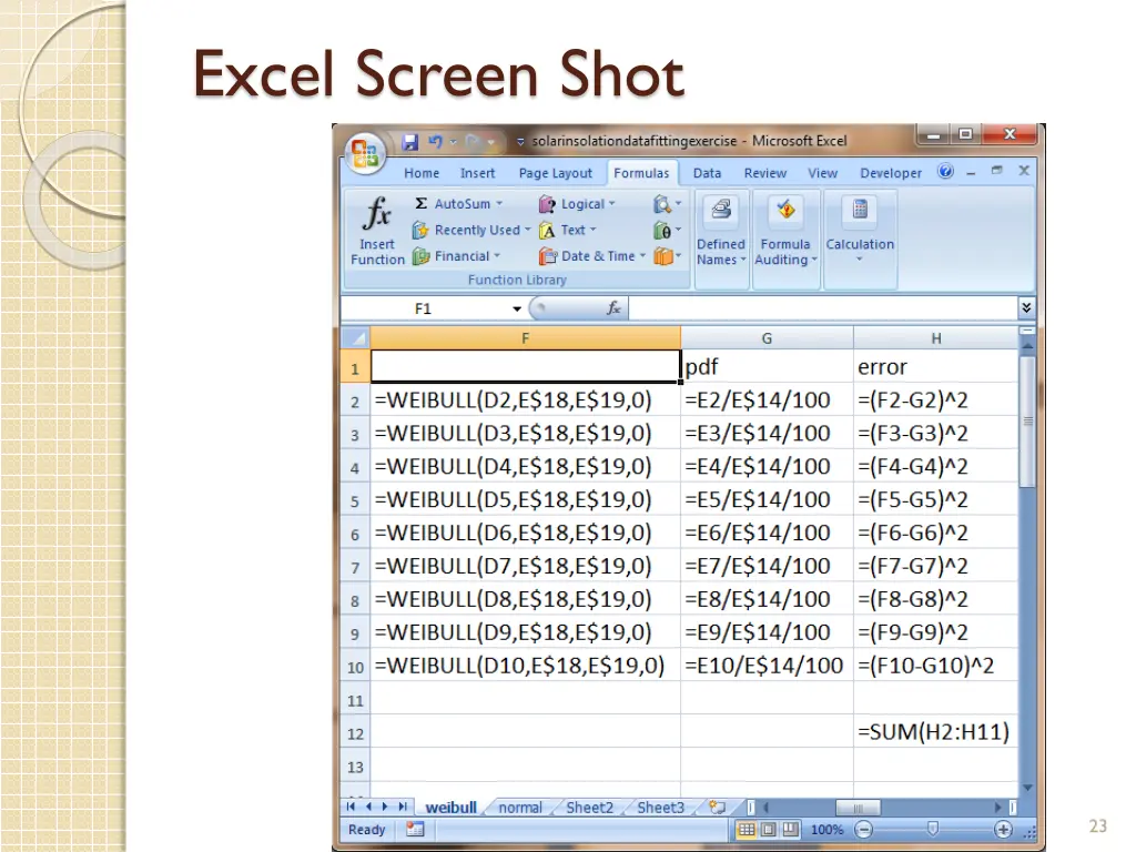 excel screen shot 1