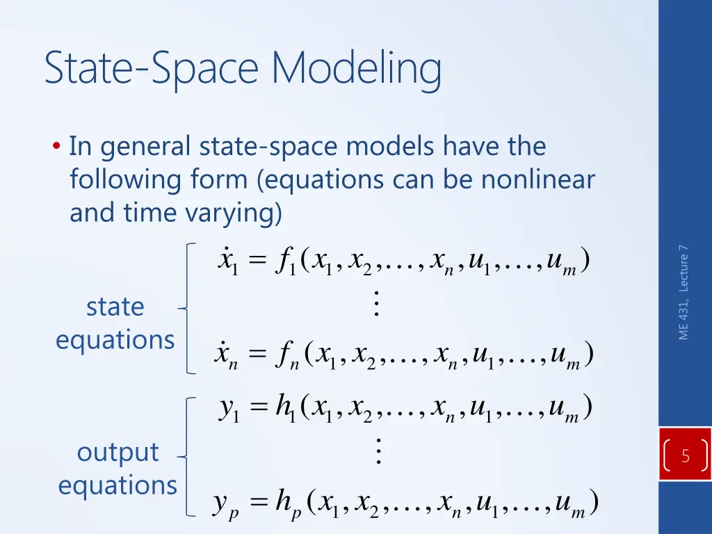 state space modeling 1