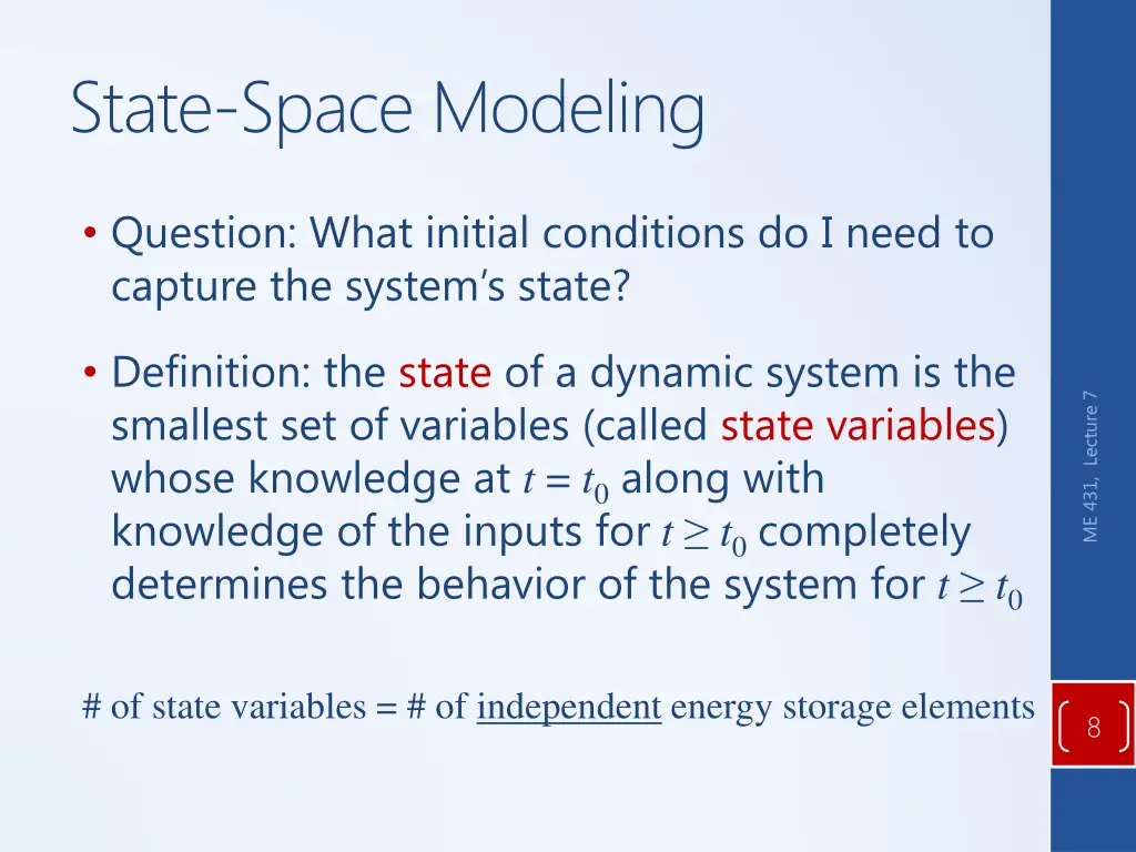 state space modeling 4