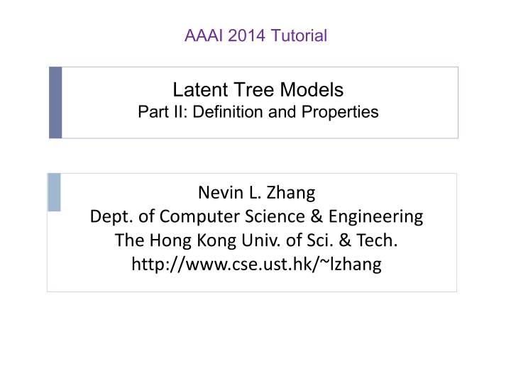 aaai 2014 tutorial
