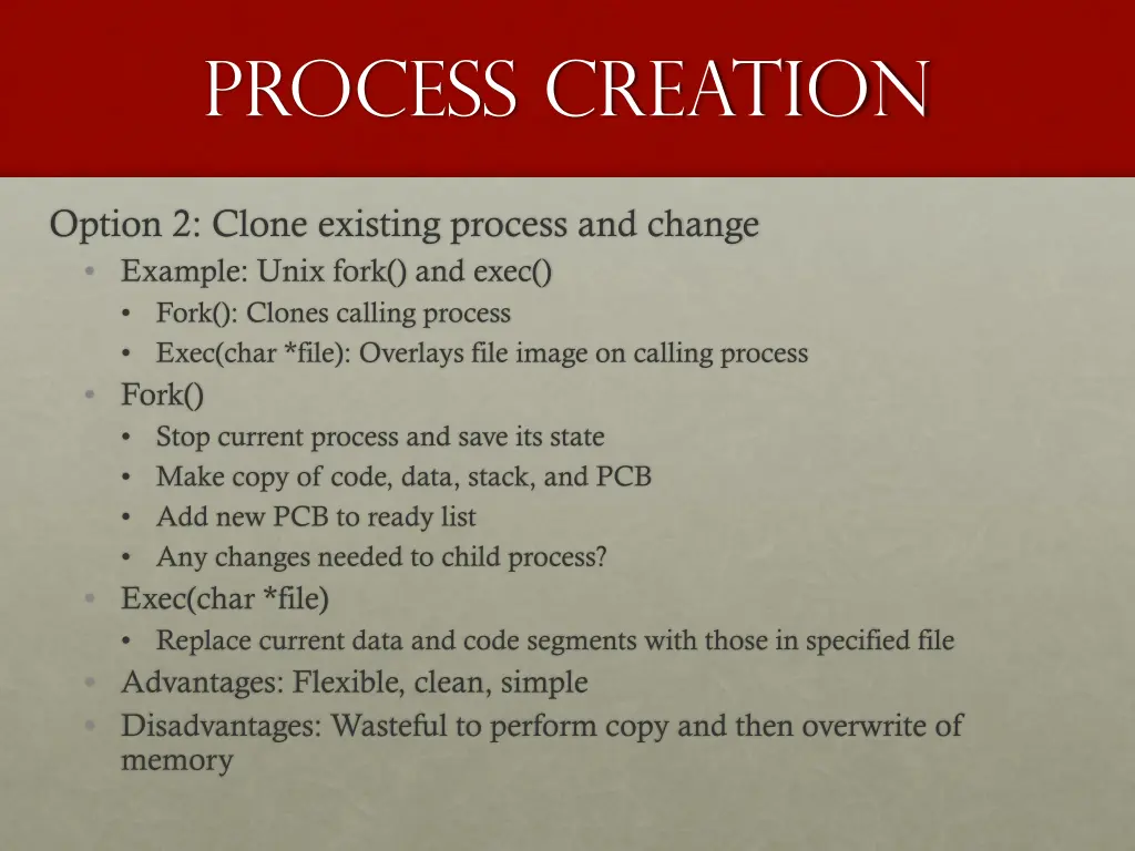 process creation 1