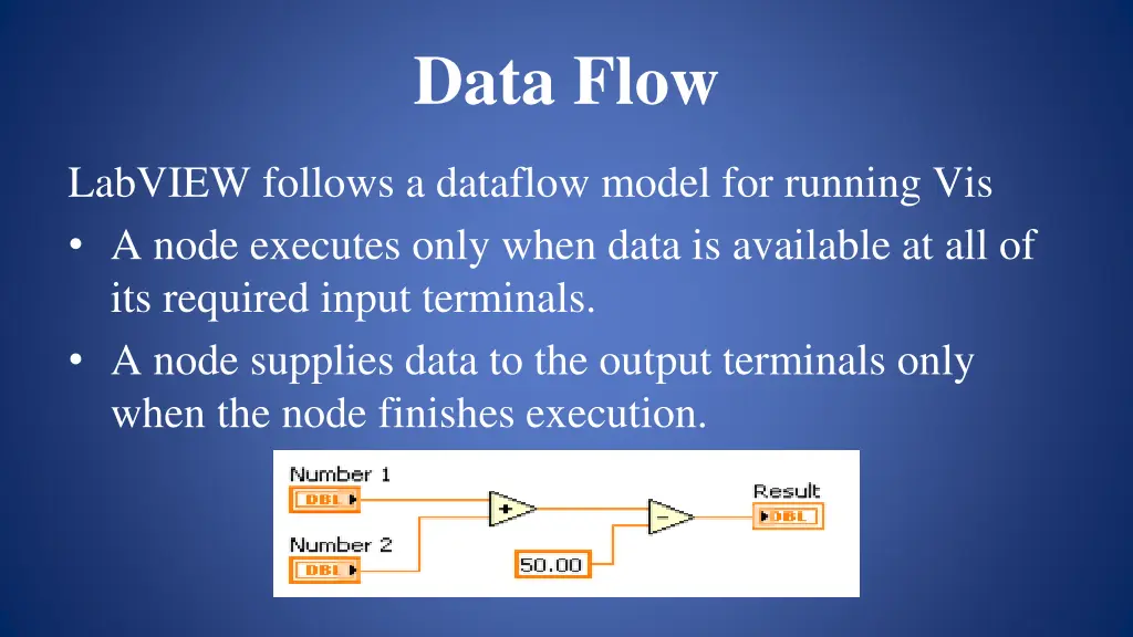data flow
