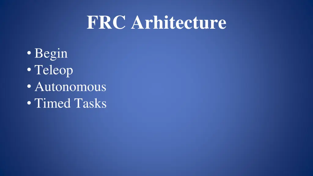 frc arhitecture 9