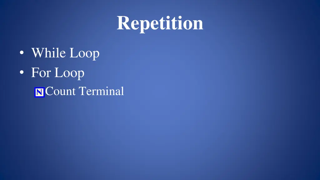 repetition 8