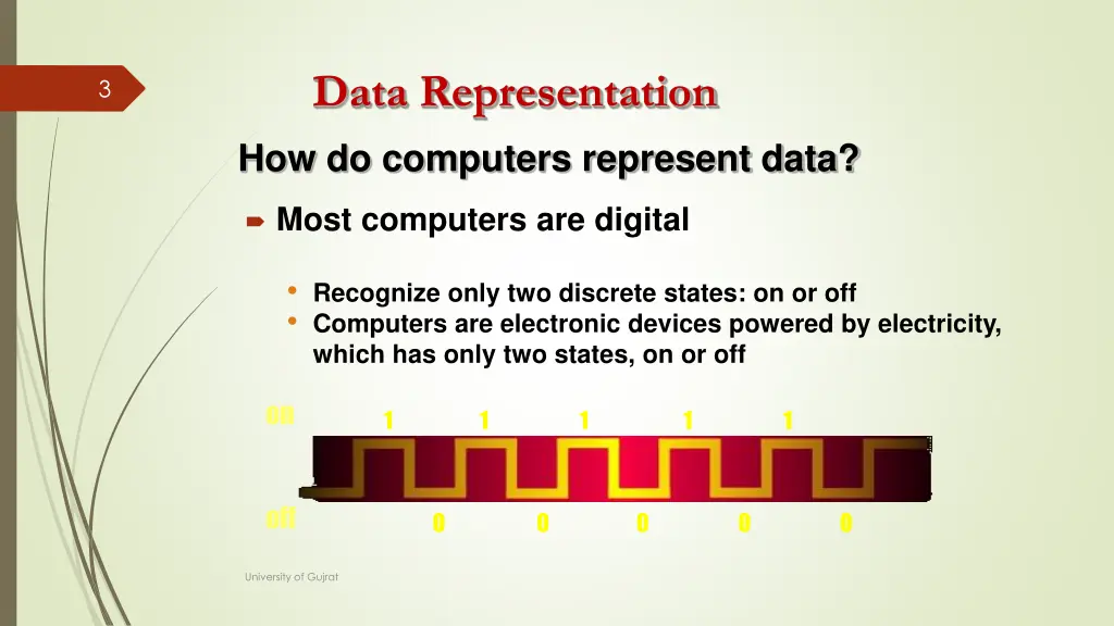 data representation how do computers represent