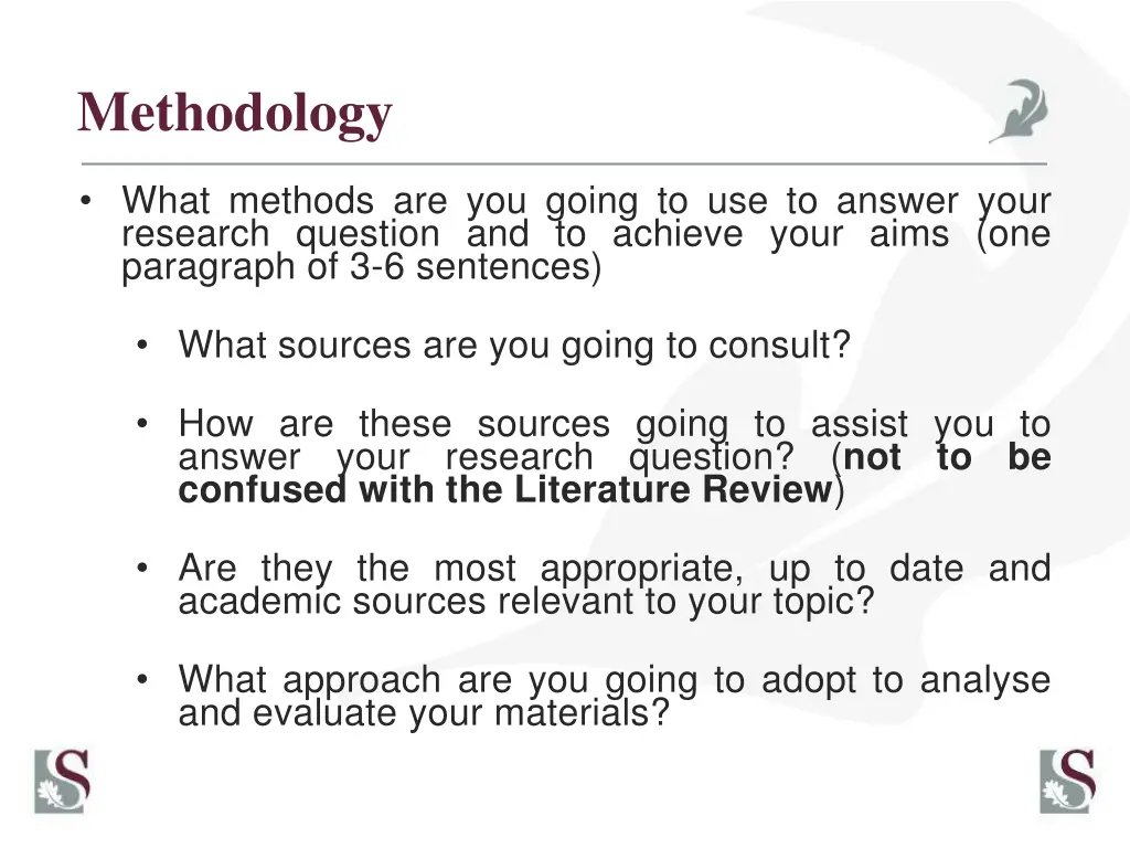 methodology