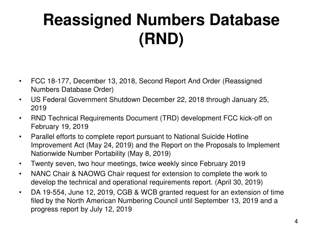 reassigned numbers database rnd