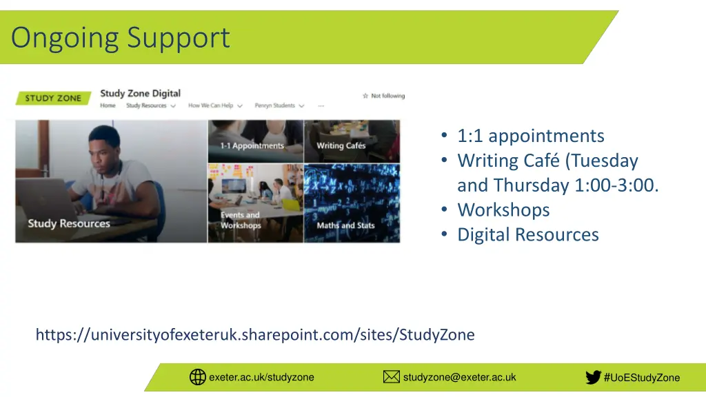 ongoing support