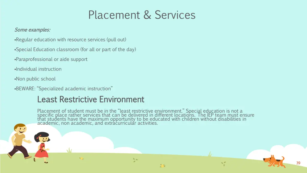 placement services