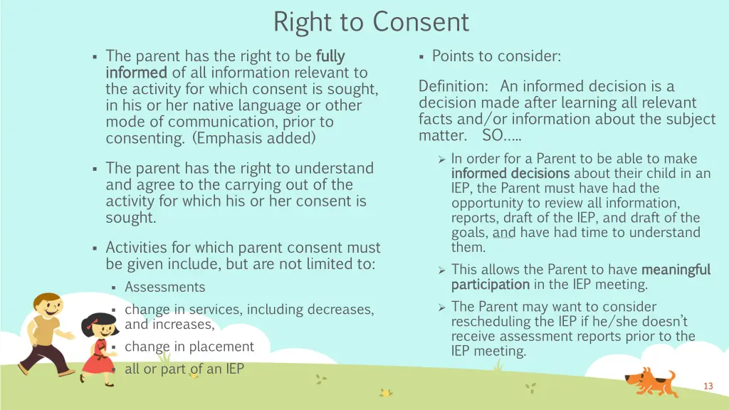right to consent