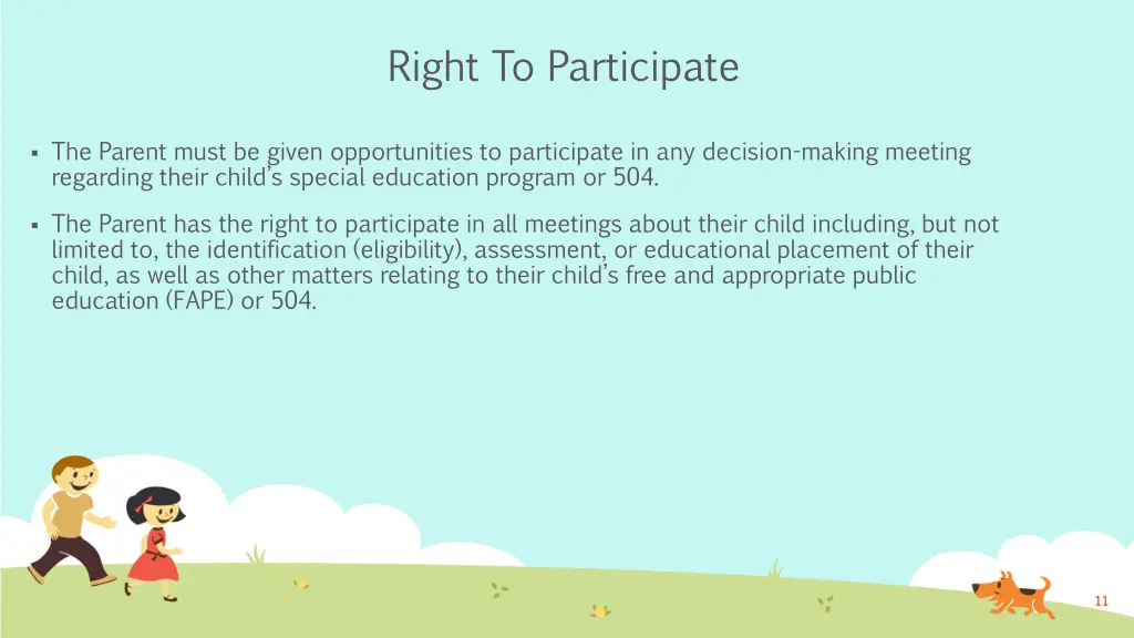 right to participate