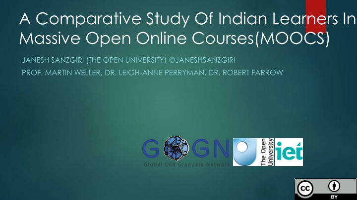 a comparative study of indian learners in massive