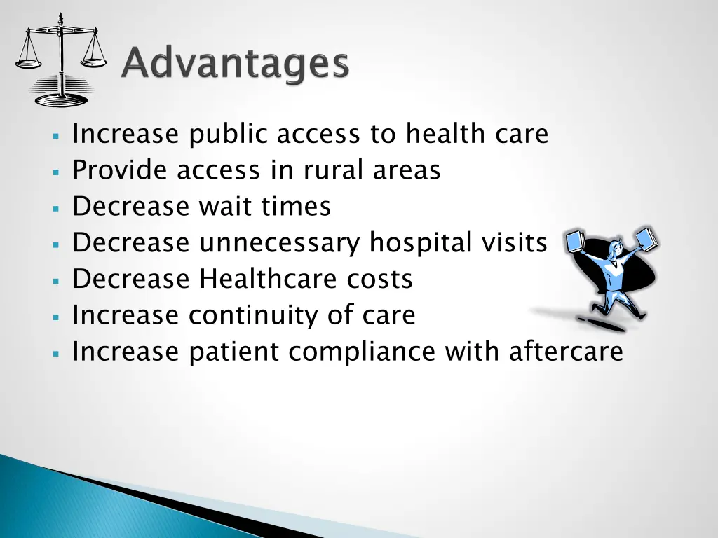 increase public access to health care provide