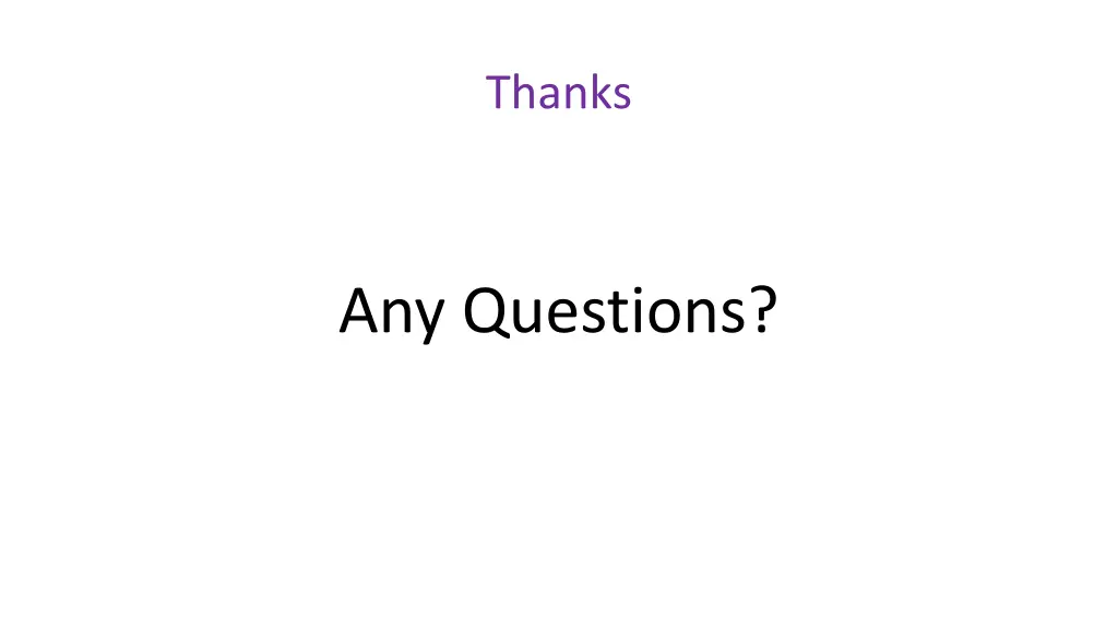 thanks