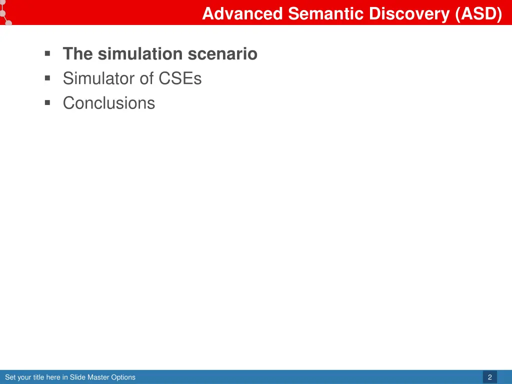 advanced semantic discovery asd