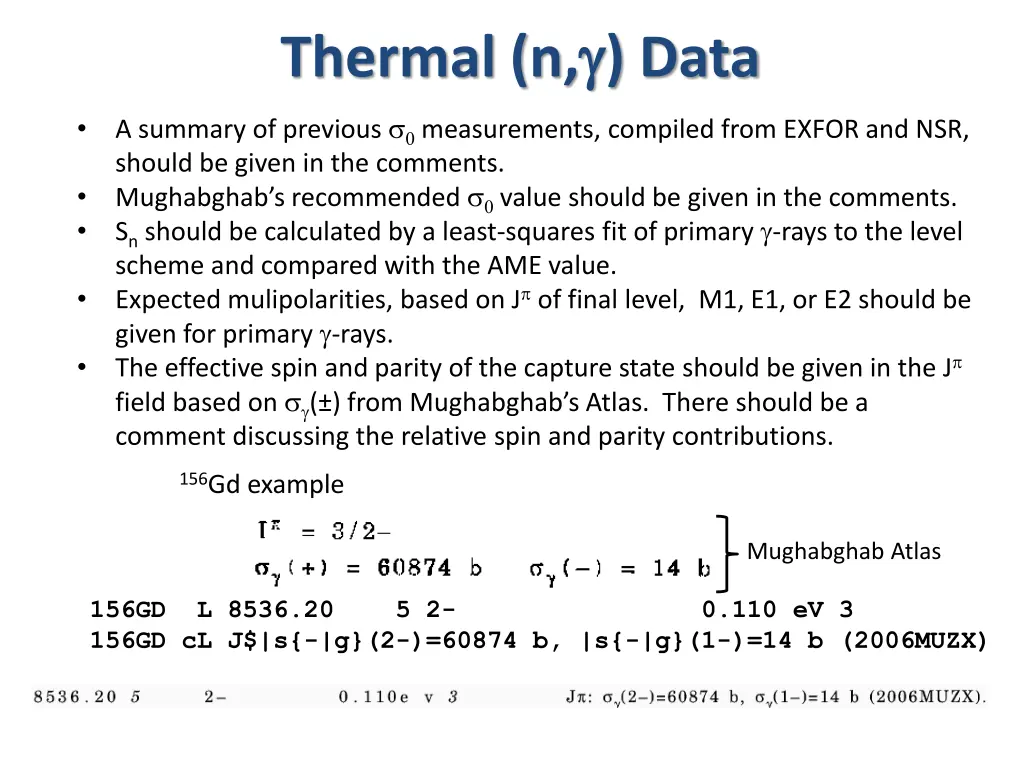 thermal n data 1