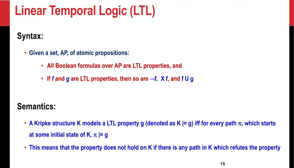 linear temporal logic ltl