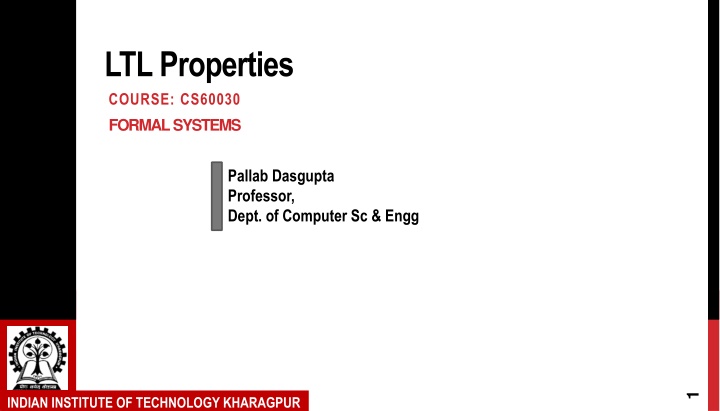 ltl properties course cs60030 formal systems