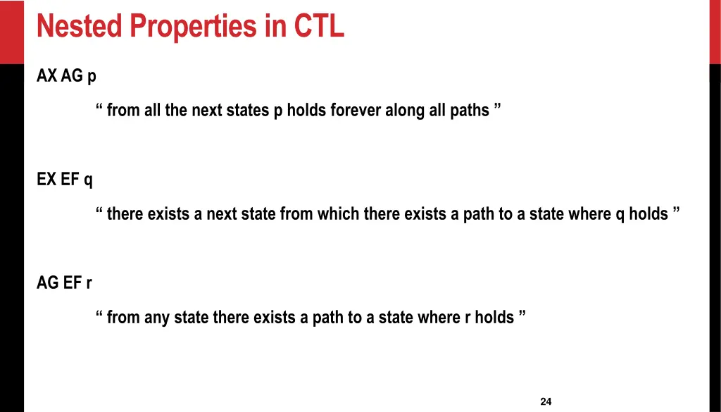 nested properties in ctl