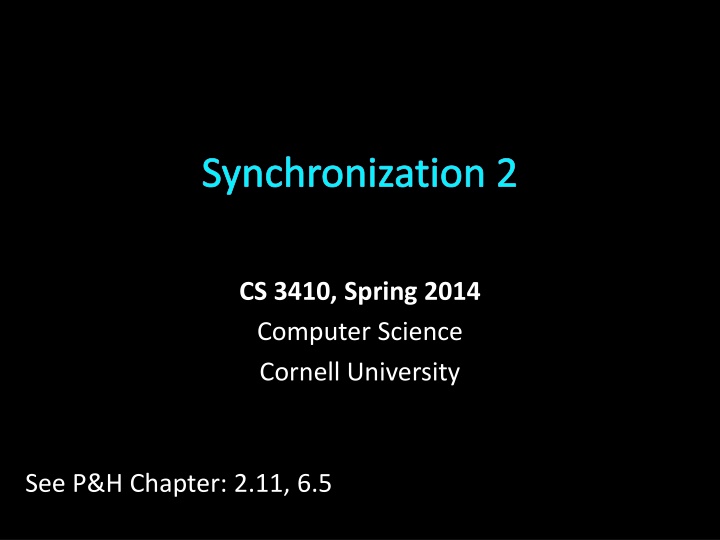 synchronization 2