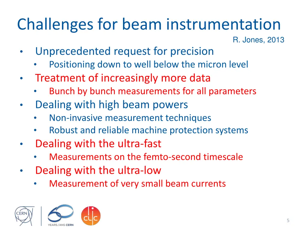 challenges for beam instrumentation