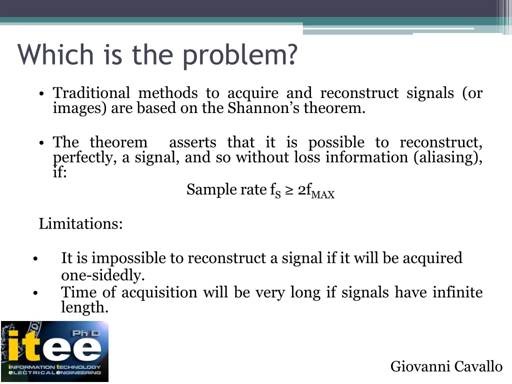 which is the problem