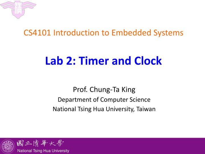 cs4101 introduction to embedded systems