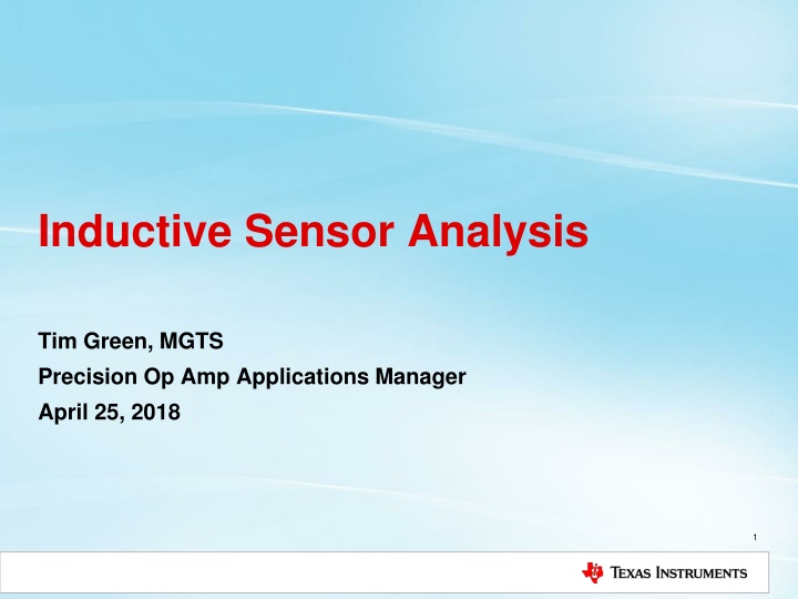 inductive sensor analysis