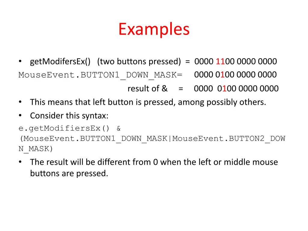 examples