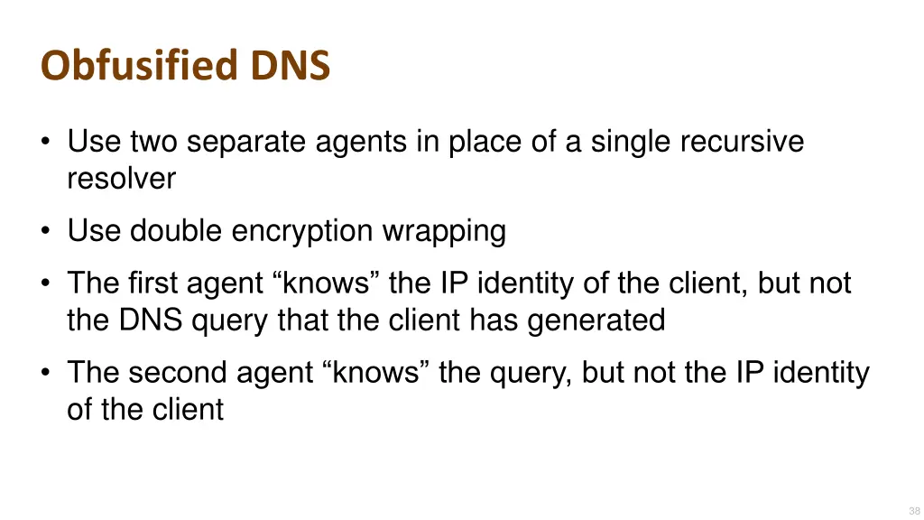 obfusified dns
