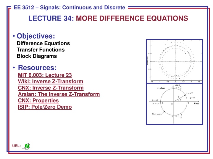 ece 8443 pattern recognition ee 3512 signals