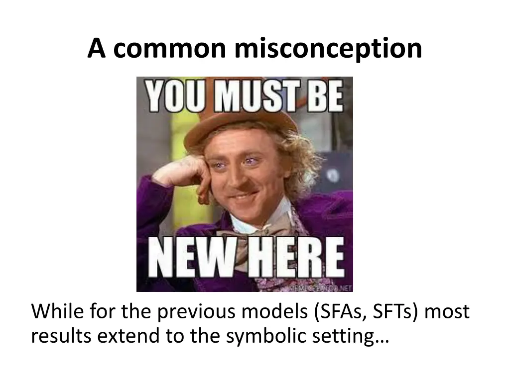 a common misconception 1