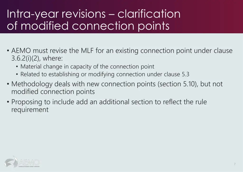 intra year revisions clarification of modified