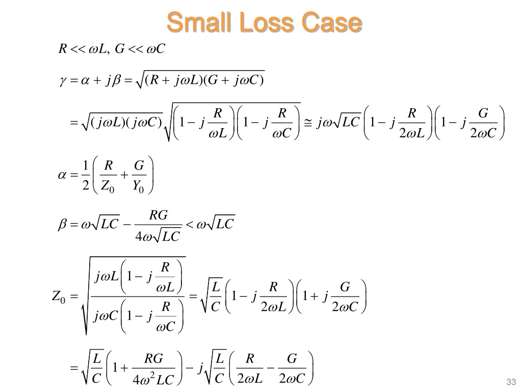 small loss case