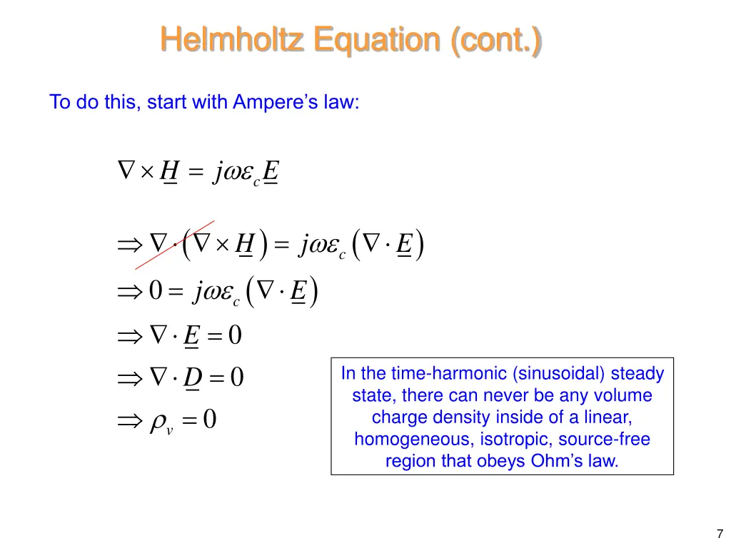 helmholtz equation cont 1
