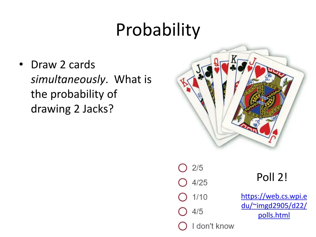 probability 2