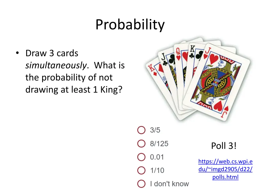 probability 4