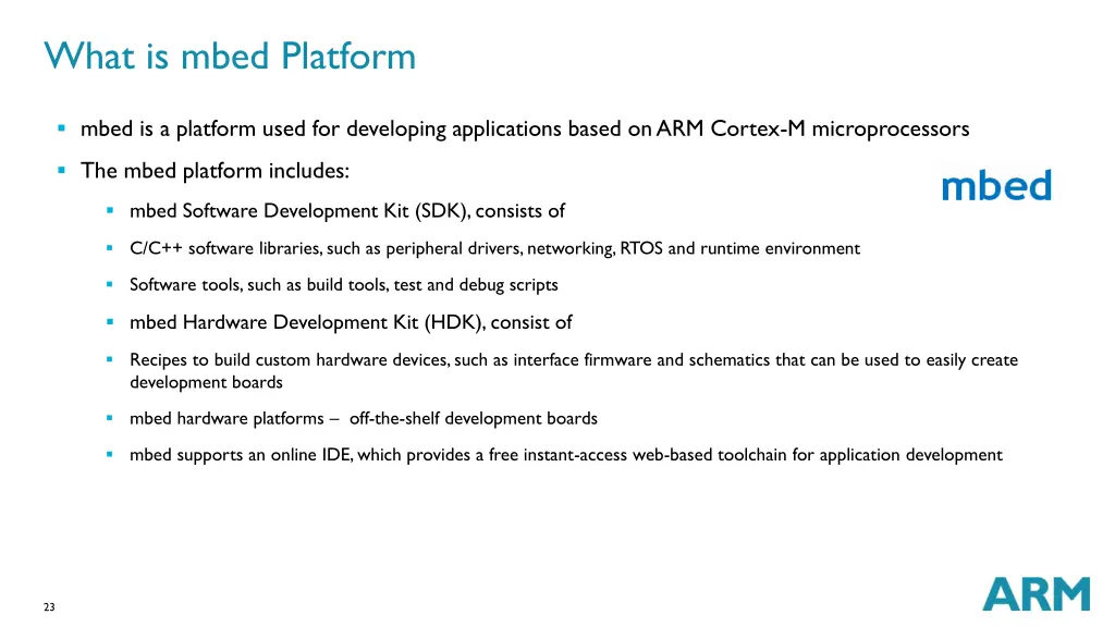 what is mbed platform