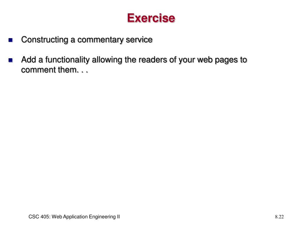 exercise
