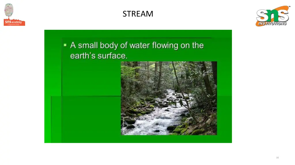stream