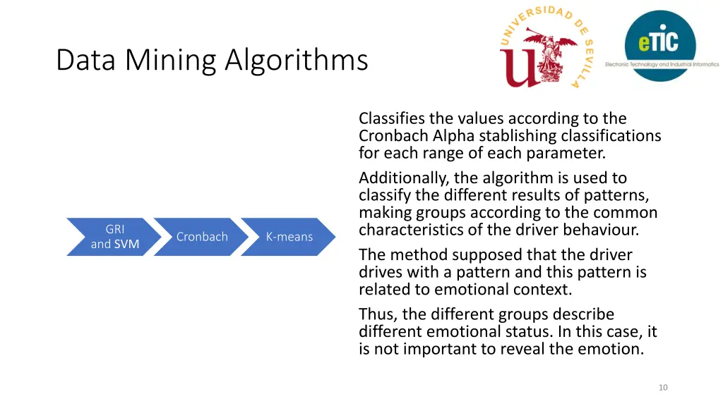 data mining algorithms 1