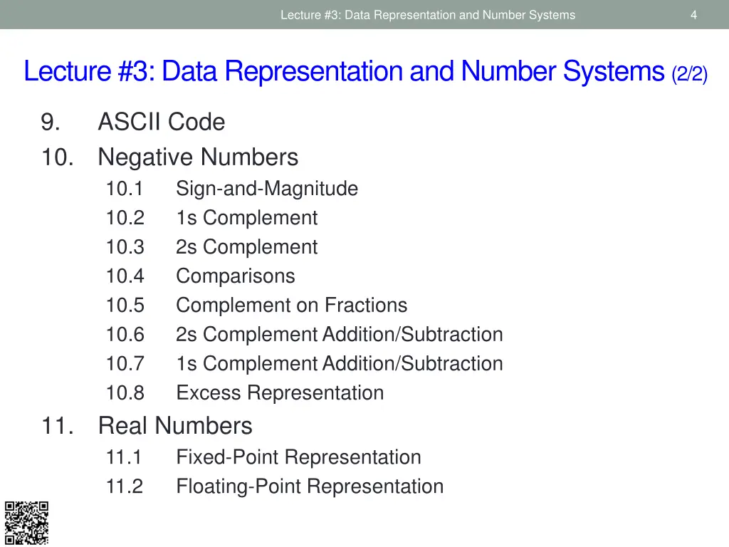 lecture 3 data representation and number systems 1