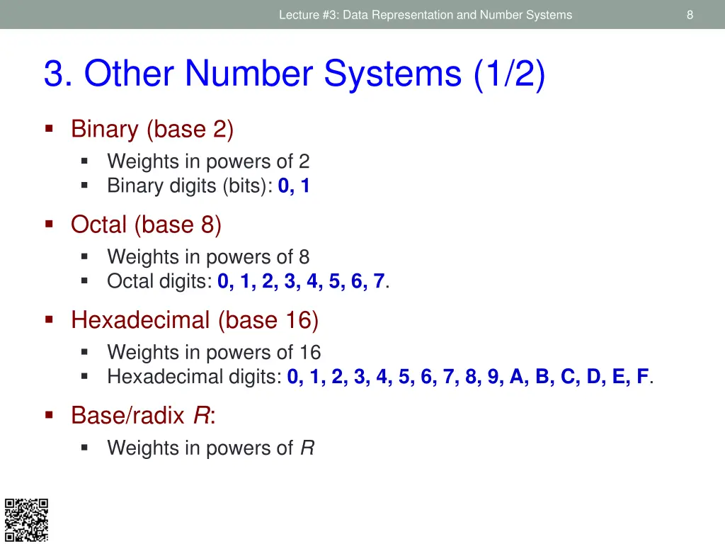 lecture 3 data representation and number systems 5